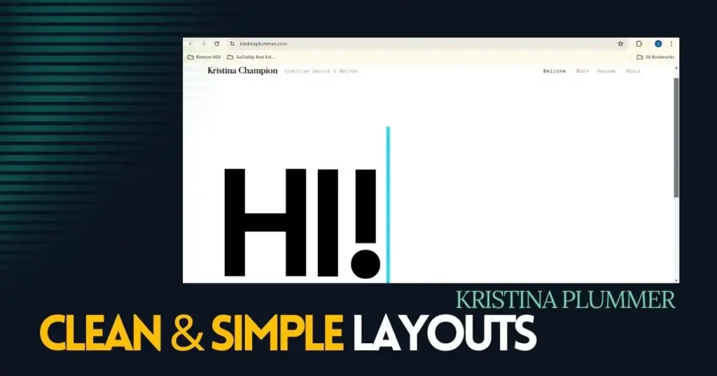 Clean and Simple Layouts + Designing Web Interfaces