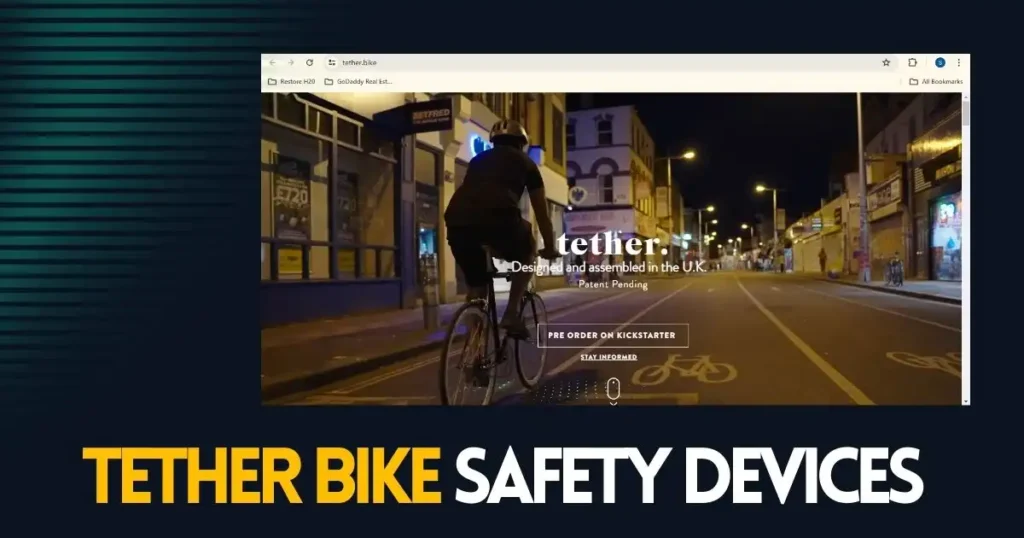 Tether Bike Safety Devices: Product Landing Page 