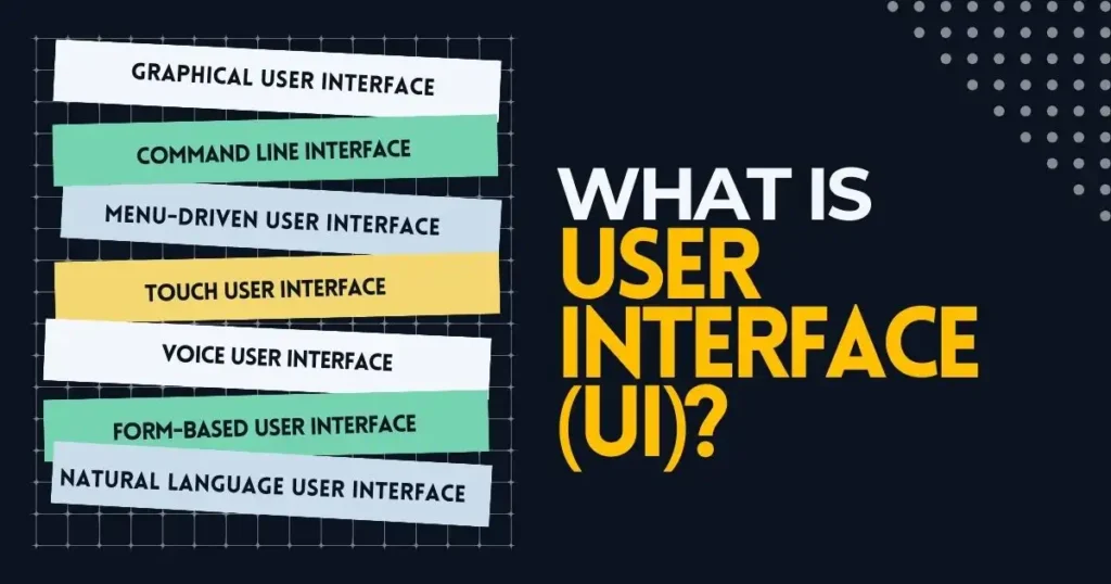 What is User Interface (UI)?
