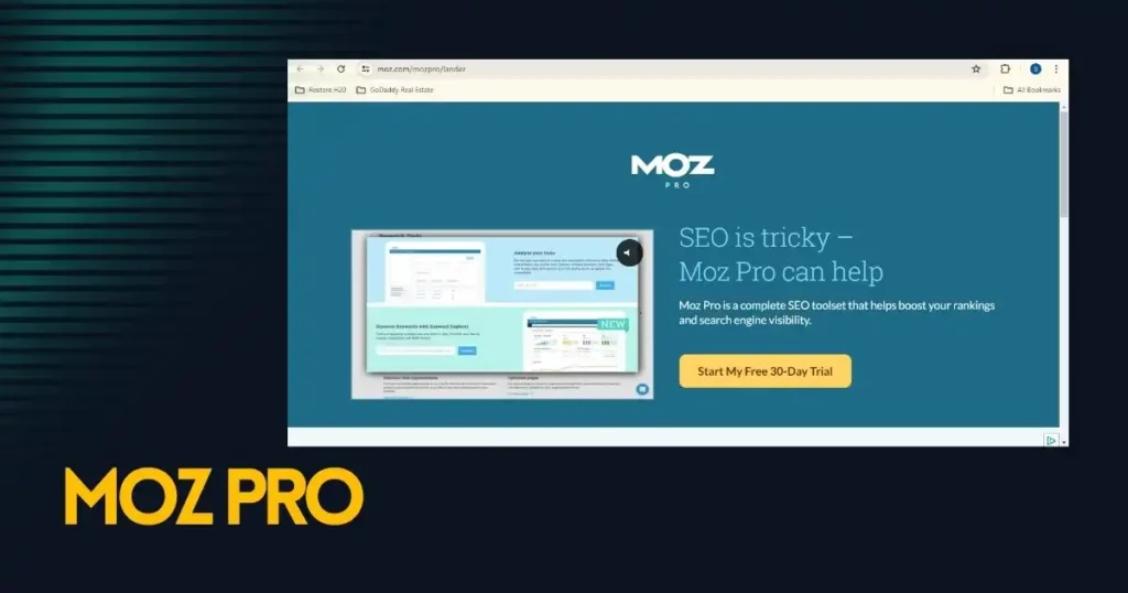 Moz Pro + Click-through landing pages